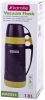 Термос Kamille Glass Violet 1800мл зеркальная колба и 2 чашки