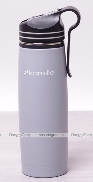 Термос-кружка Kamille Perfection&Style 500мл спортивна з кліпсою