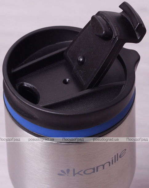 Термокружка Kamille Coffee-II 380мл, нержавіюча сталь