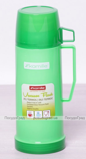 Термос Kamille Glass 450мл дзеркальна колба