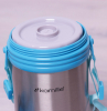 Термос харчовий Kamille Thermos Bottle 2000мл з ремінцем