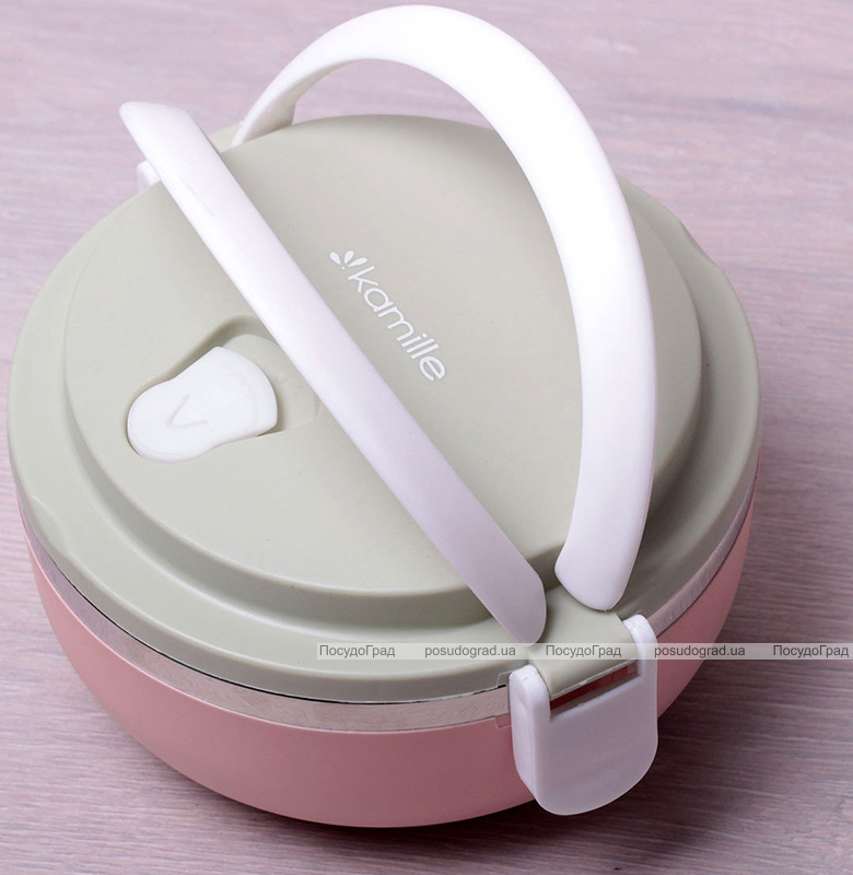Ланч-бокс Kamille Food Box 1 ємність 700мл, 16.5х15х8см