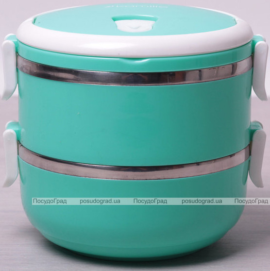 Ланч-бокс Kamille Food Box 2 ємності по 700 мл, 16.5х15х15см
