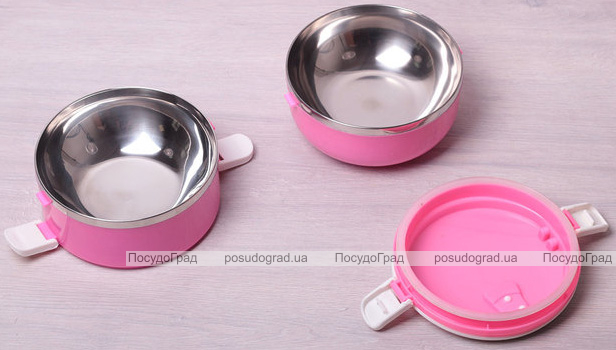 Ланч-бокс Kamille Food Box 2 ємності по 700 мл, 16.5х15х15см