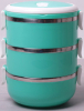 Ланч-бокс Kamille Food Box 3 ємності по 700 мл, 16.5х15х20см