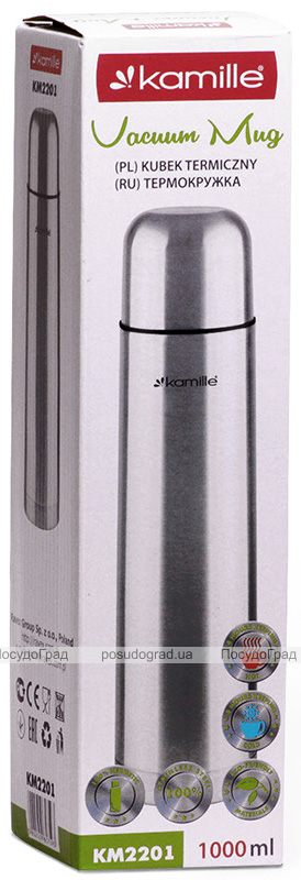Термос Kamille Jacqueline 1000мл