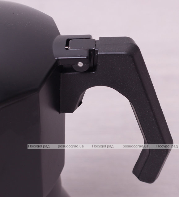 Кавоварка гейзерна Kamille Black 150мл з широким дном
