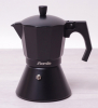 Кофеварка гейзерная Kamille Black 300мл с широким дном