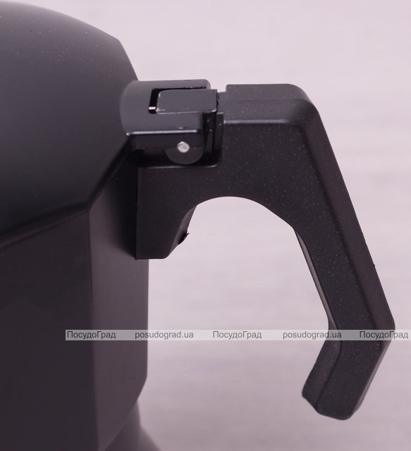 Кофеварка гейзерная Kamille Black 300мл с широким дном