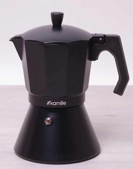 Кавоварка гейзерна Kamille Black 450мл