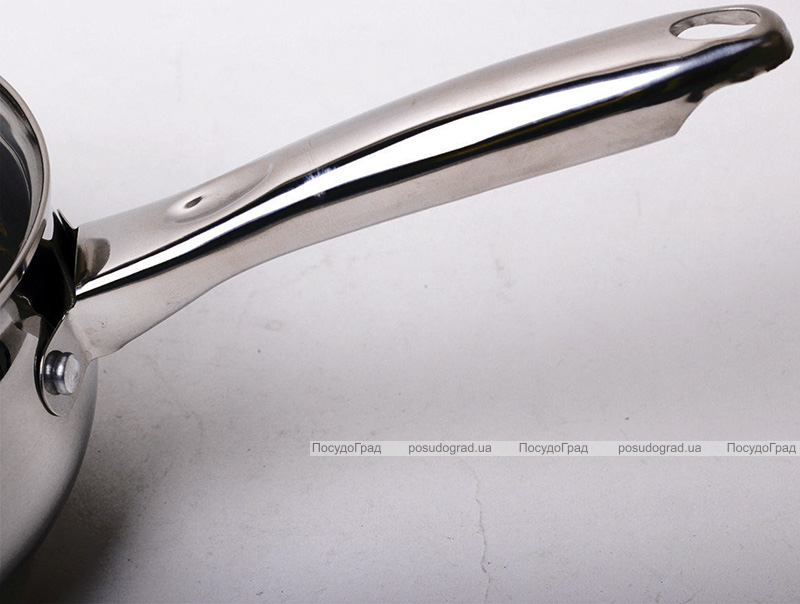 Ківш Kamille Excellent 2.1л зі скляною кришкою