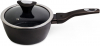Ківш Kamille Black Gotland Ø18см зі скляною кришкою