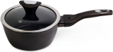 Ківш Kamille Black Gotland Ø18см зі скляною кришкою