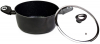 Каструля Kamille Black Gotland 4л з мармуровим антипригарним покриттям