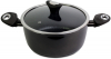 Каструля Kamille Black Gotland 4л з мармуровим антипригарним покриттям