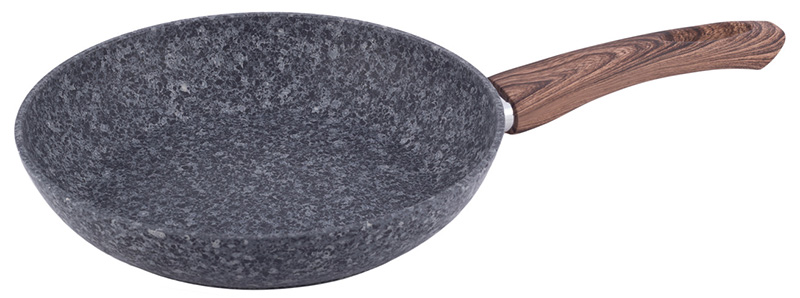 Сковорода Kamille Grey Marble Ø20см індукційна з антипригарним покриттям
