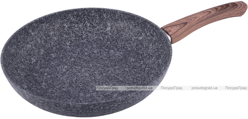 Сковорода Kamille Grey Marble Ø26см індукційна з антипригарним покриттям