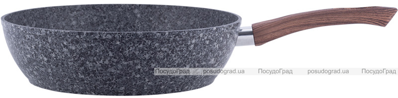 Сковорода-сотейник Kamille Grey Marble Ø26см індукційна з антипригарним покриттям