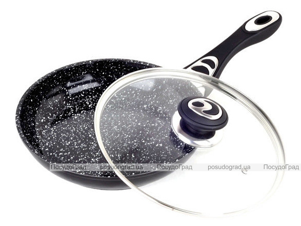 Сковорода Kamille Velbert Ø26см з антипригарним покриттям Marble Coating