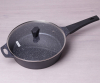 Сковорода-сотейник Kamille Fry Pan Ø28см з мармуровим антипригарним покриттям