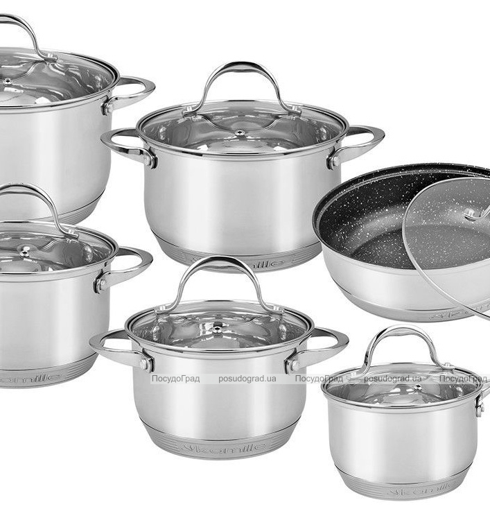 Набор кухонной посуды Kamille Universal Set 12 предметов