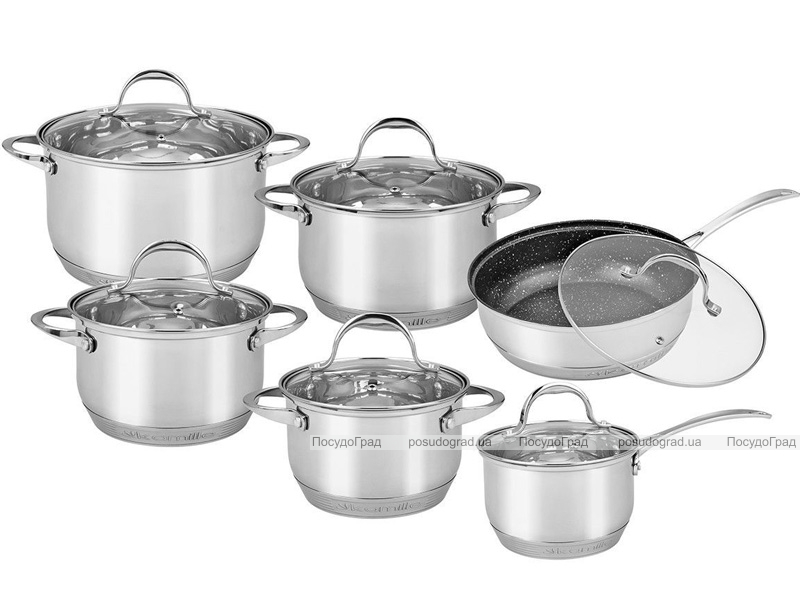 Набор кухонной посуды Kamille Universal Set 12 предметов