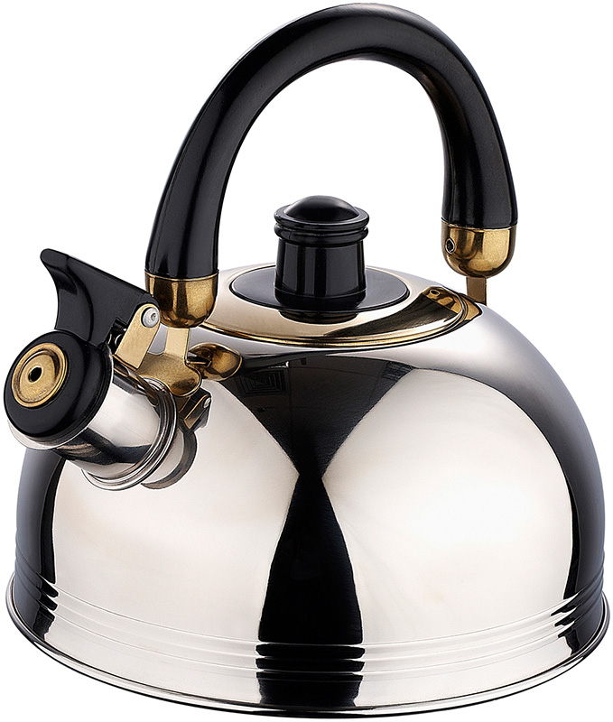 Чайник KuhMister Kettle 2 літри, нержавіюча сталь з бакелітовою ручкою