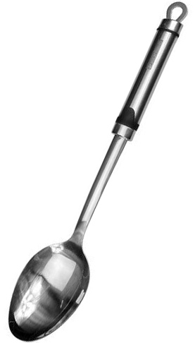 Ложка кухарська Kamille Crystal з нержавіючої сталі 35см