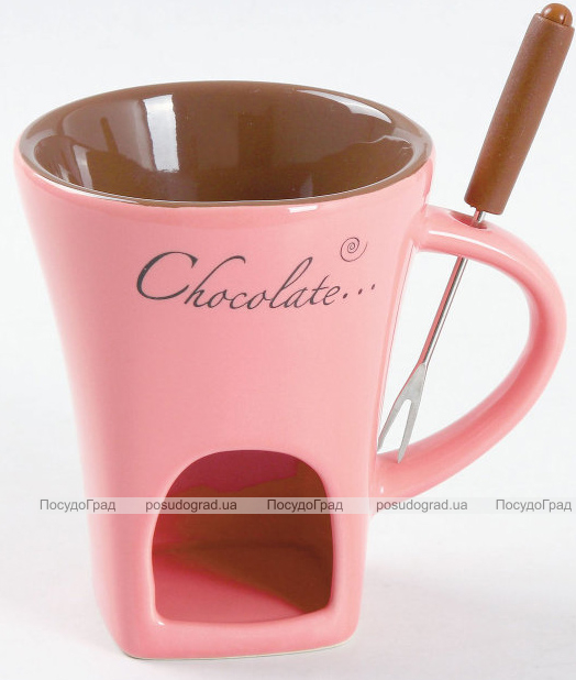 Набор для фондю Kamille Chocolate на 1 персону
