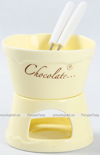 Набір для фондю Kamille Chocolate Flower на 2 персони