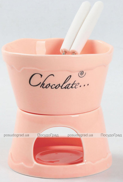 Набір для фондю Kamille Chocolate Flower на 2 персони
