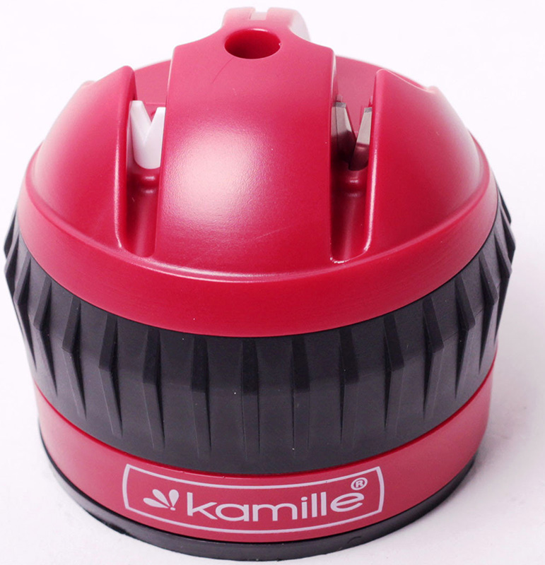 Точило для ножів Kamille 6х6х6.5см кругле