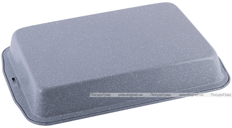 Деко Kamille Marble для випічки 37.5х26х5см з решіткою для гриля