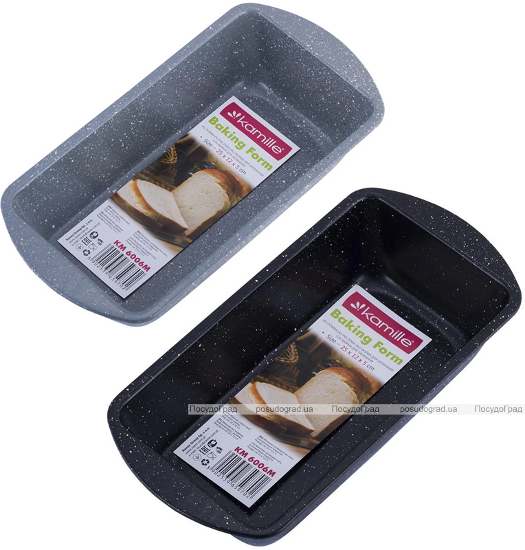 Форма Kamille Bakery Marble для випічки 25х12х5см хлібна