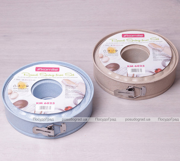 Форма Kamille Marble для випічки роз'ємна Ø26х7см зі змінним дном для кексу
