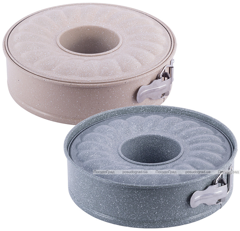 Форма Kamille Marble для випічки роз'ємна Ø24х6.5см зі змінним дном для кексу