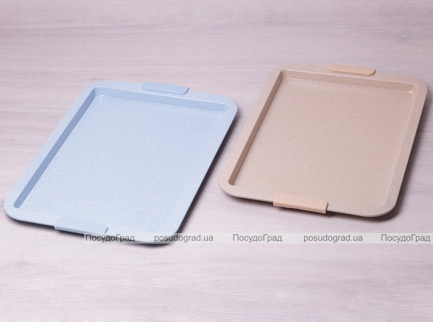 Деко Kamille Marble 43.5х29.5х2см з силіконовими ручками