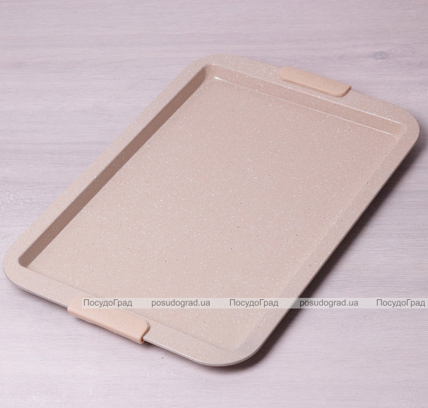 Деко Kamille Marble 43.5х29.5х2см з силіконовими ручками