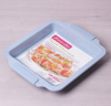 Форма для випічки Kamille Marble 30.5х27х4.5см з силіконовими ручками