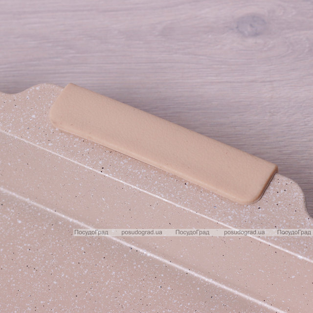Форма для випічки Kamille Marble 40.5х27х4.5см з силіконовими ручками
