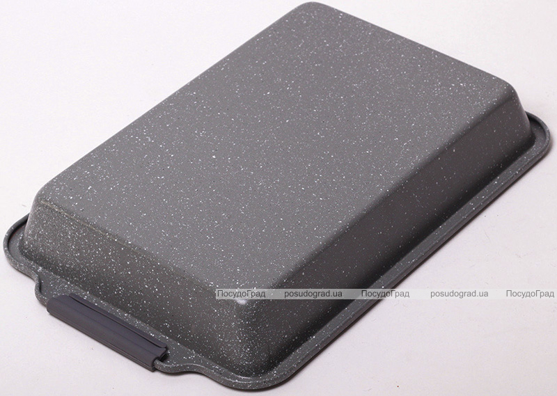 Форма для випічки Kamille Marble 40.5х27х6см з силіконовими ручками