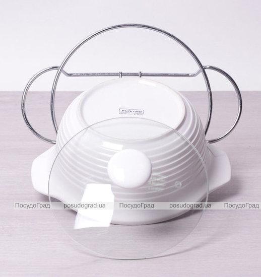 Марміт Kamille Food Warmer керамічна каструля 1.2л Ø23см з підігрівом