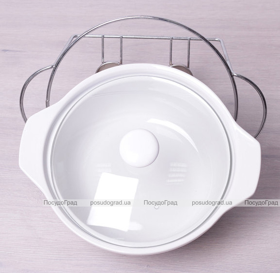 Марміт Kamille Food Warmer керамічна каструля 2.4л Ø28см з підігрівом