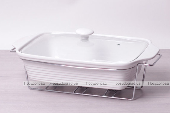Марміт Kamille Food Warmer керамічна форма 3л 38см з підігрівом