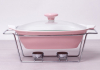 Марміт Kamille Food Warmer керамічна кольорова форма 1.4л 30см з підігрівом