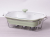 Марміт Kamille Food Warmer керамічна кольорова форма 2.3л 38см з підігрівом