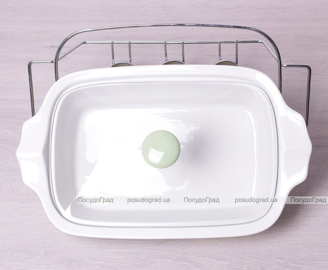 Марміт Kamille Food Warmer керамічна кольорова форма 2.3л 38см з підігрівом