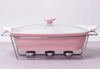 Марміт Kamille Food Warmer керамічна кольорова форма 2.3л 38см з підігрівом