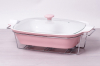 Марміт Kamille Food Warmer керамічна кольорова форма 3.7л 43см з підігрівом