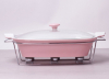 Марміт Kamille Food Warmer керамічна кольорова форма 3.7л 43см з підігрівом